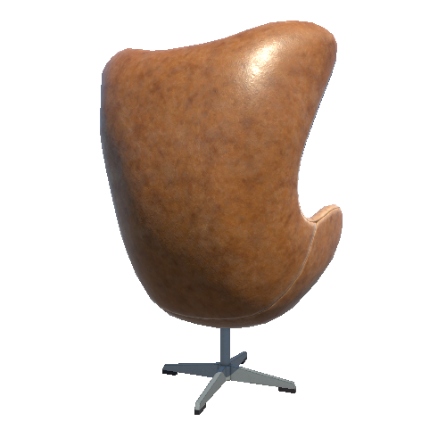 [MESH]EggChair_Leather